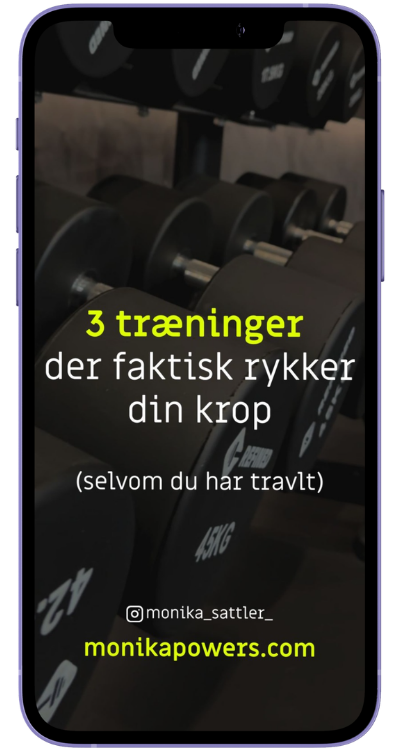 3 træninger der faktisk rykker